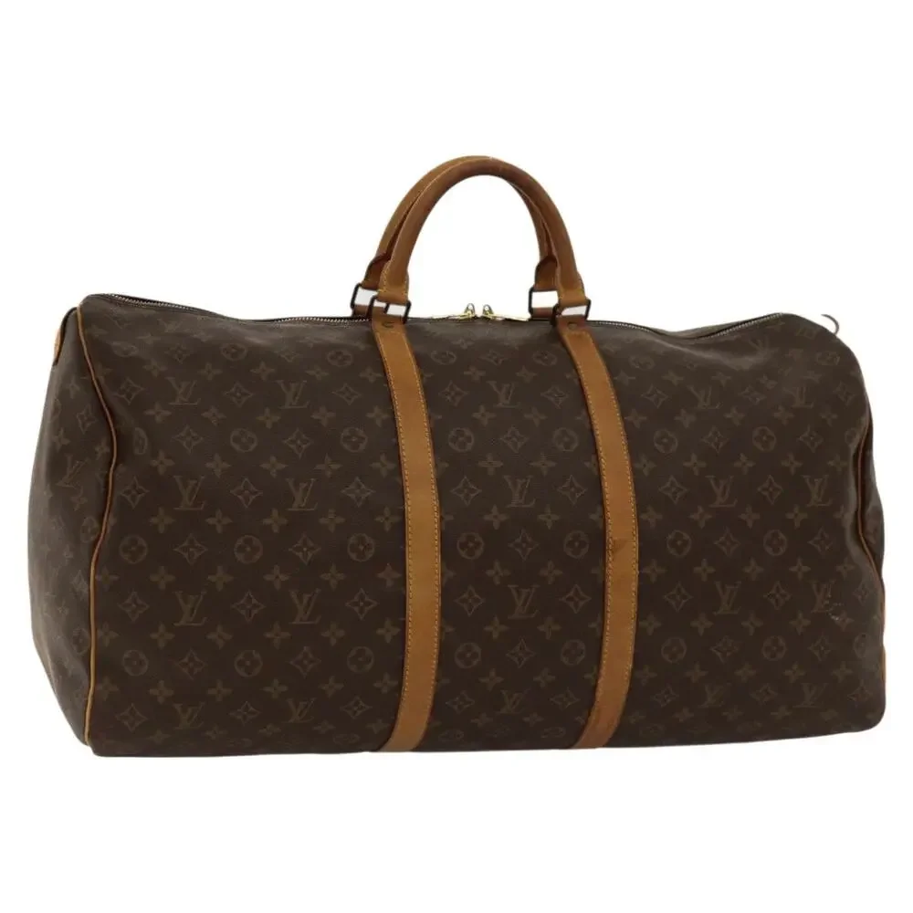 LOUIS VUITTON Monogram Keepall 60 Boston Bag M41422
